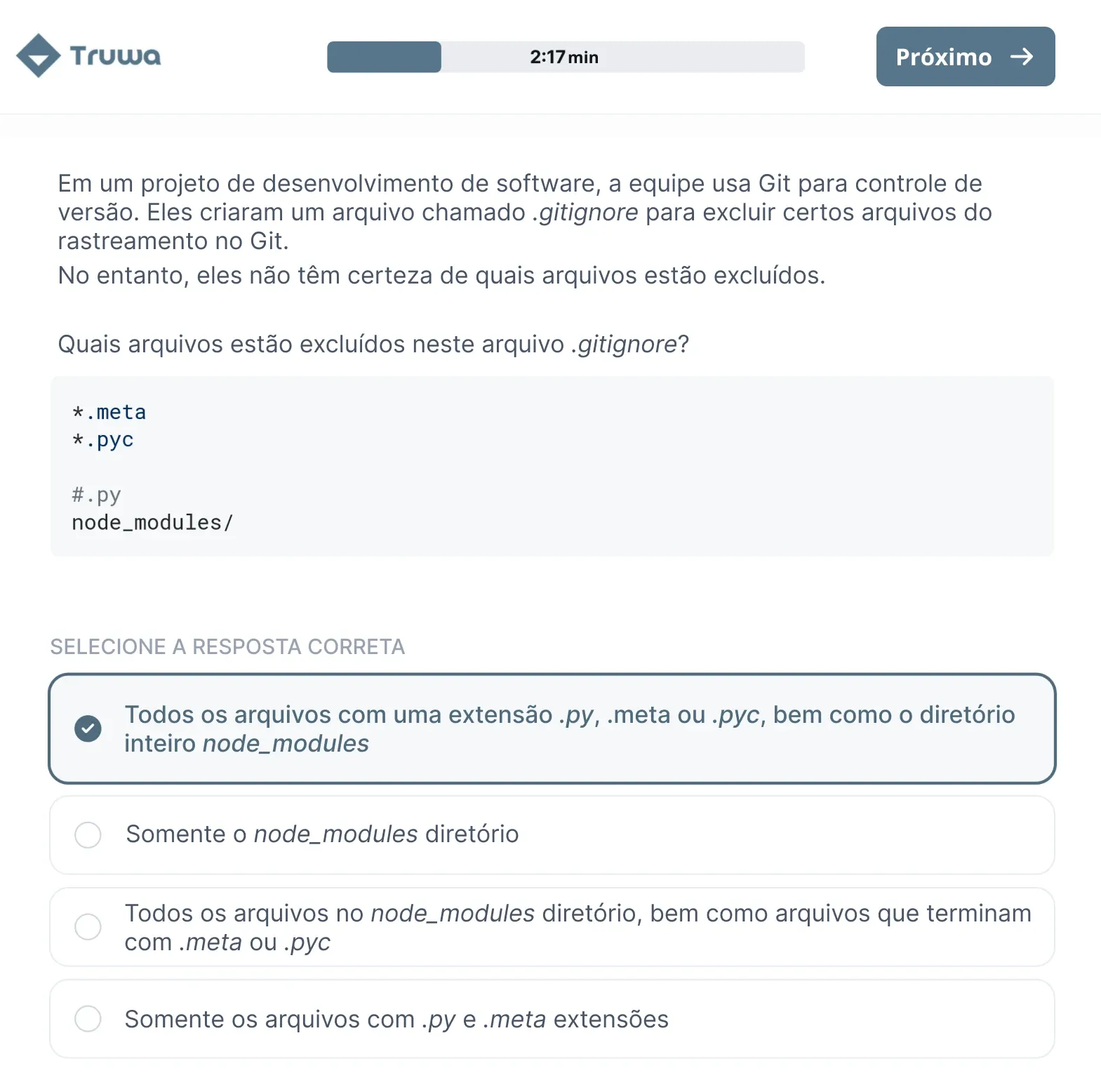 Captura de tela do aplicativo