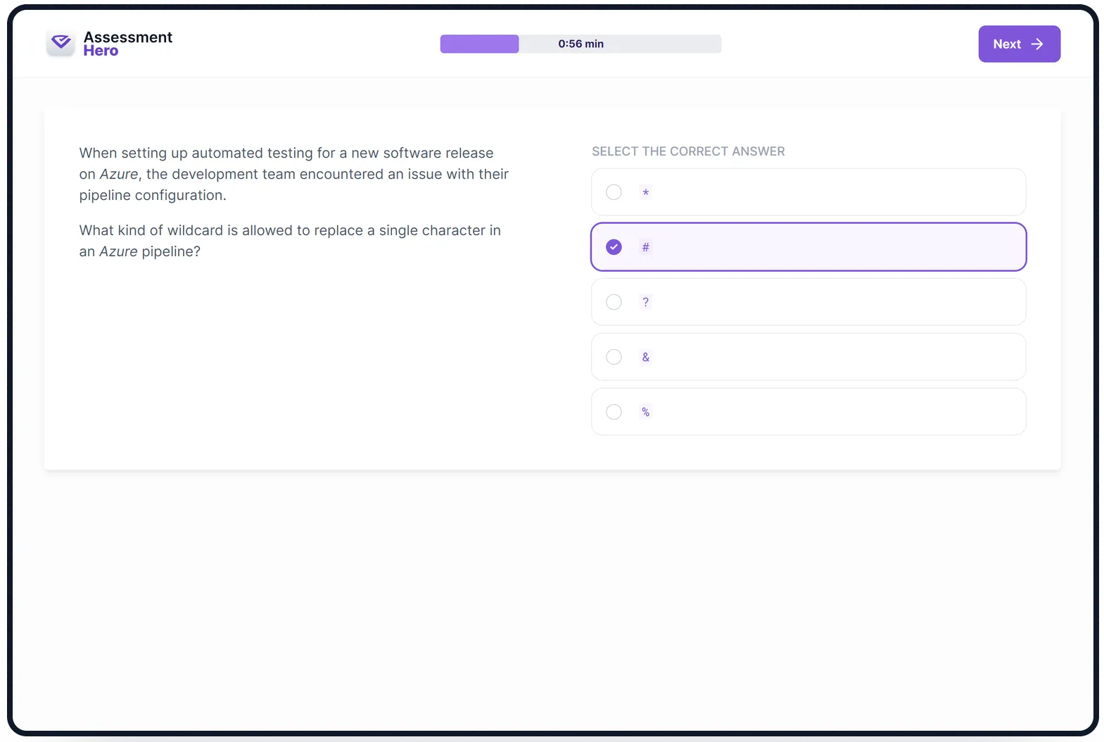 Azure online test