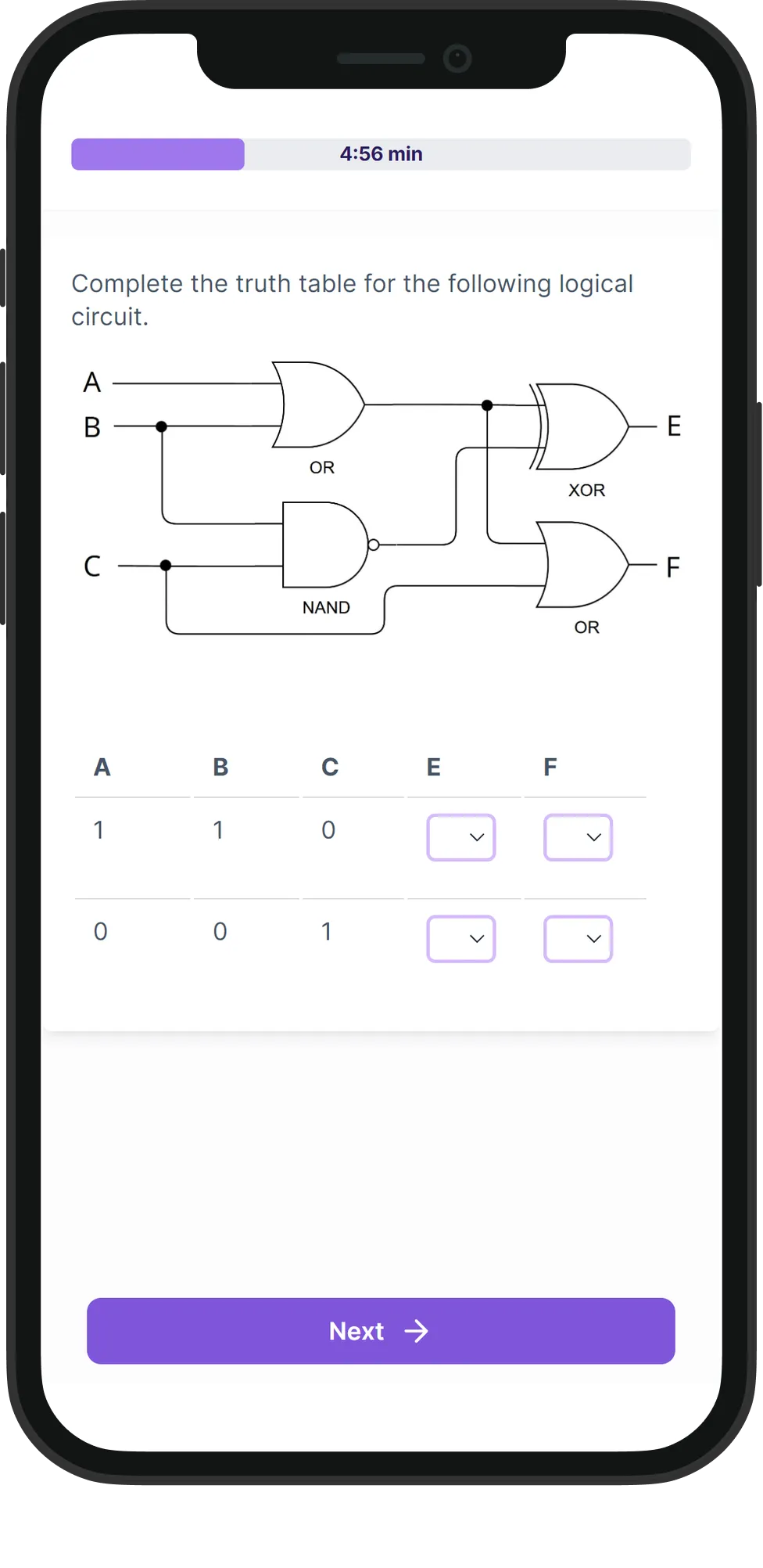 Mobile Embedded Systems skill assessment