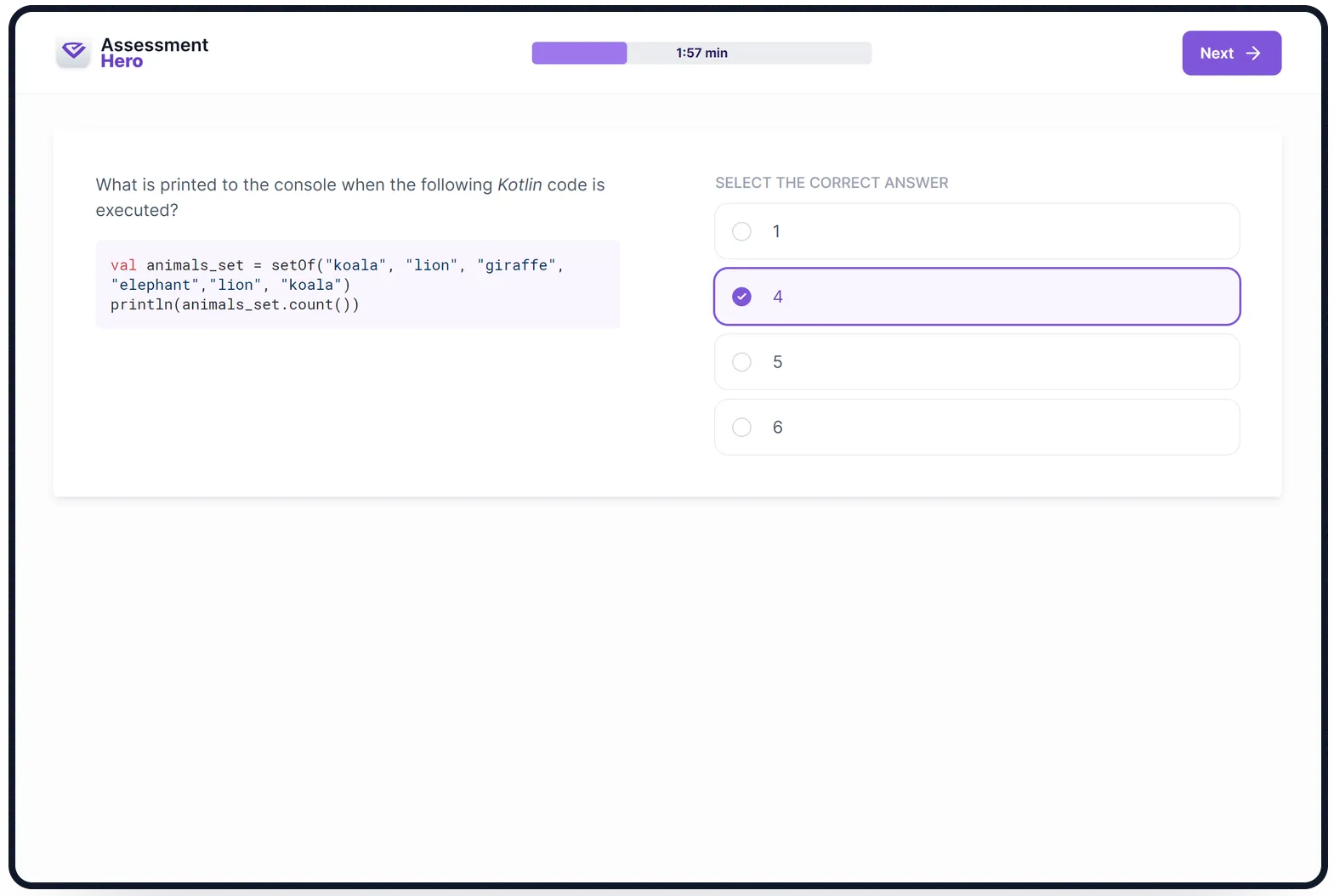 Kotlin online test