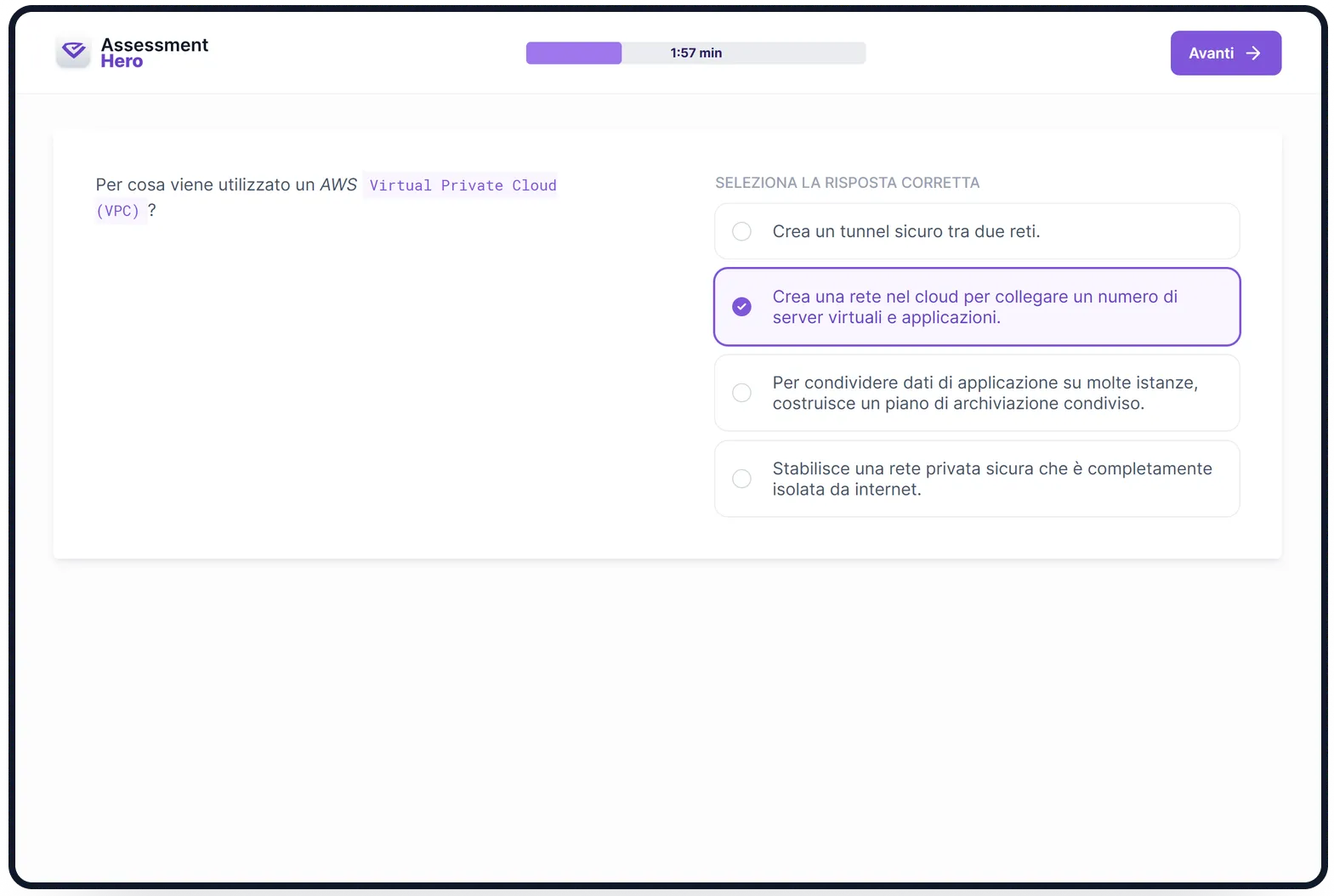 AWS online test