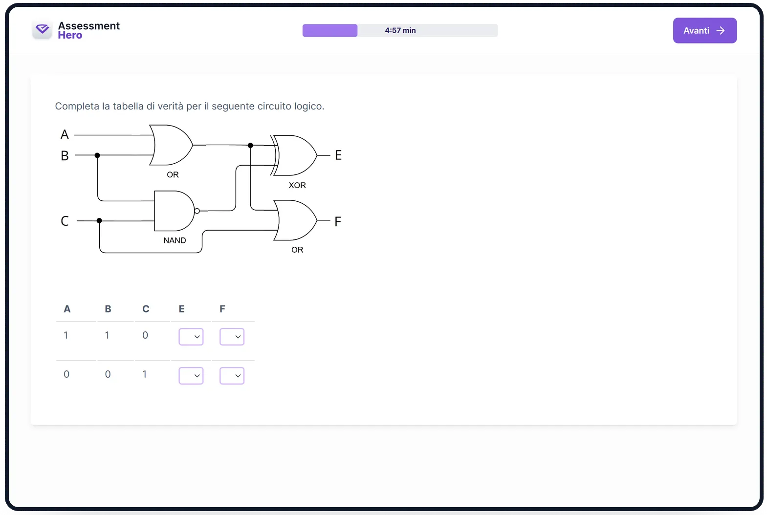 Sistemi Incorporati online test