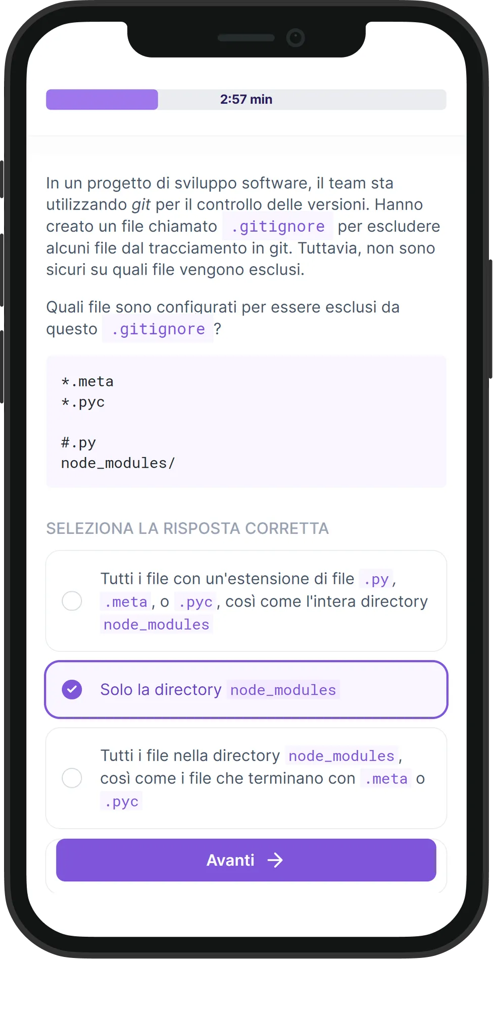 Mobile Git skill assessment