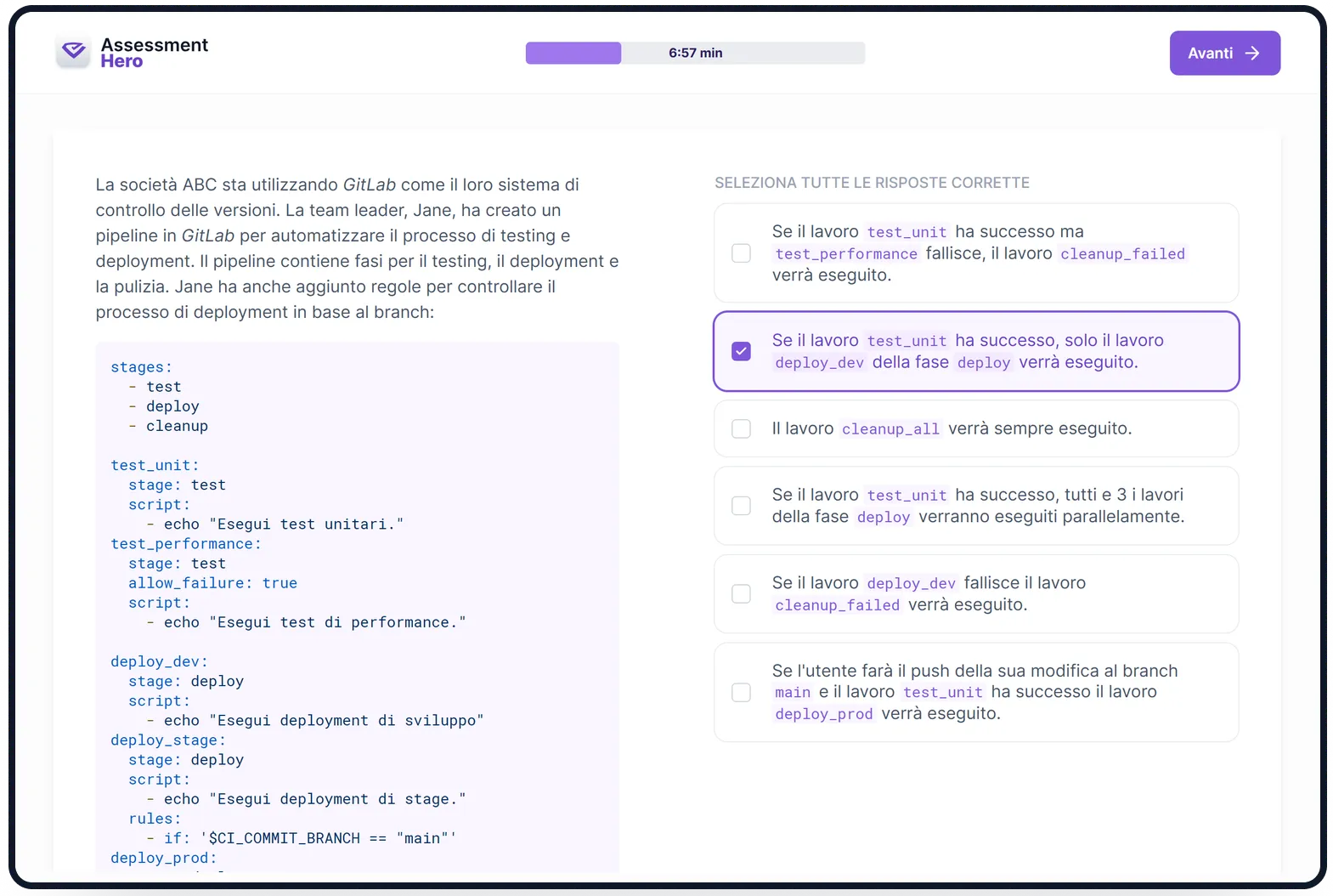 Gitlab online test