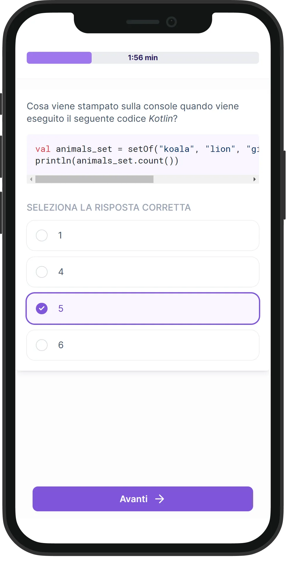 Mobile Kotlin skill assessment