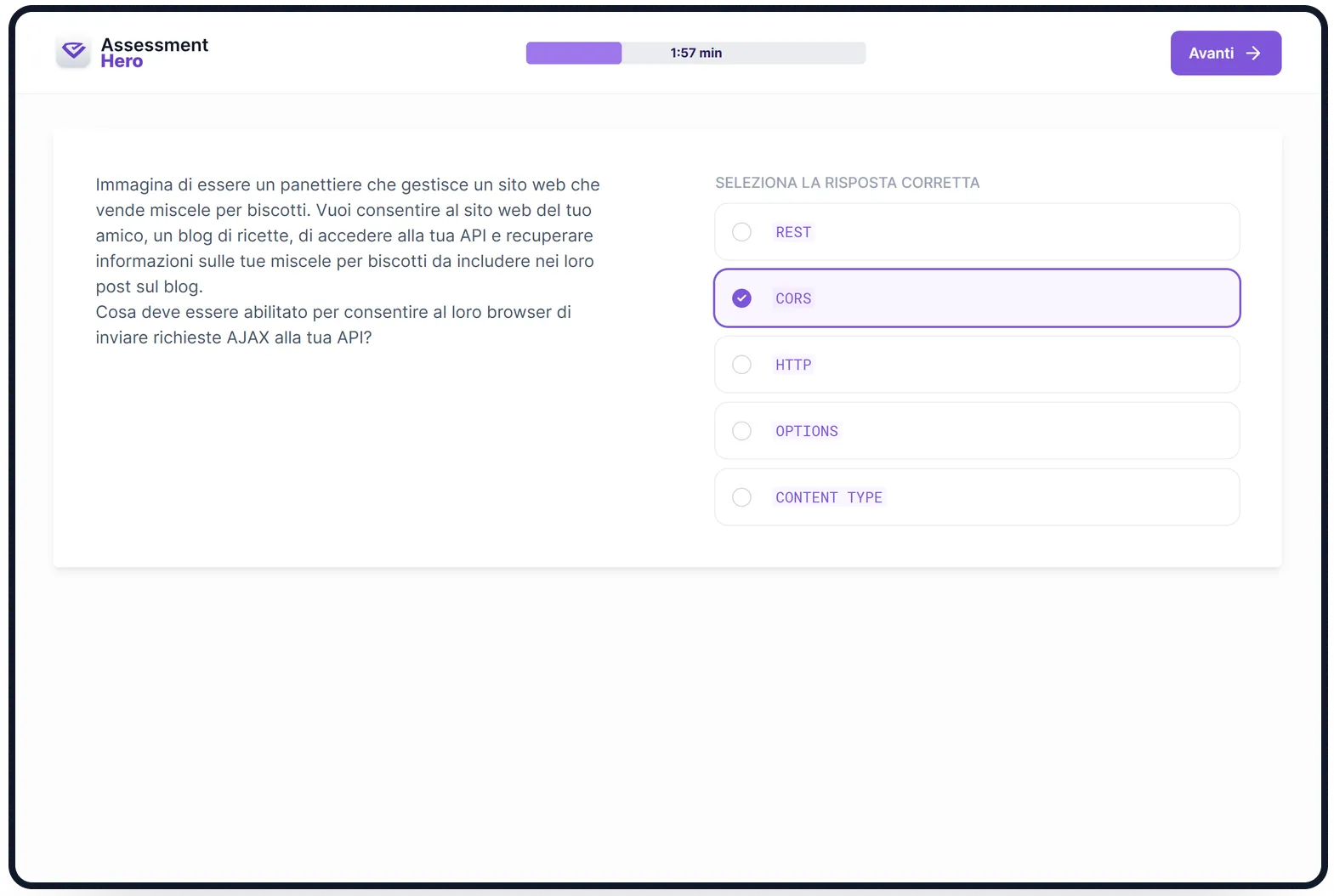 REST API & HTTP online test