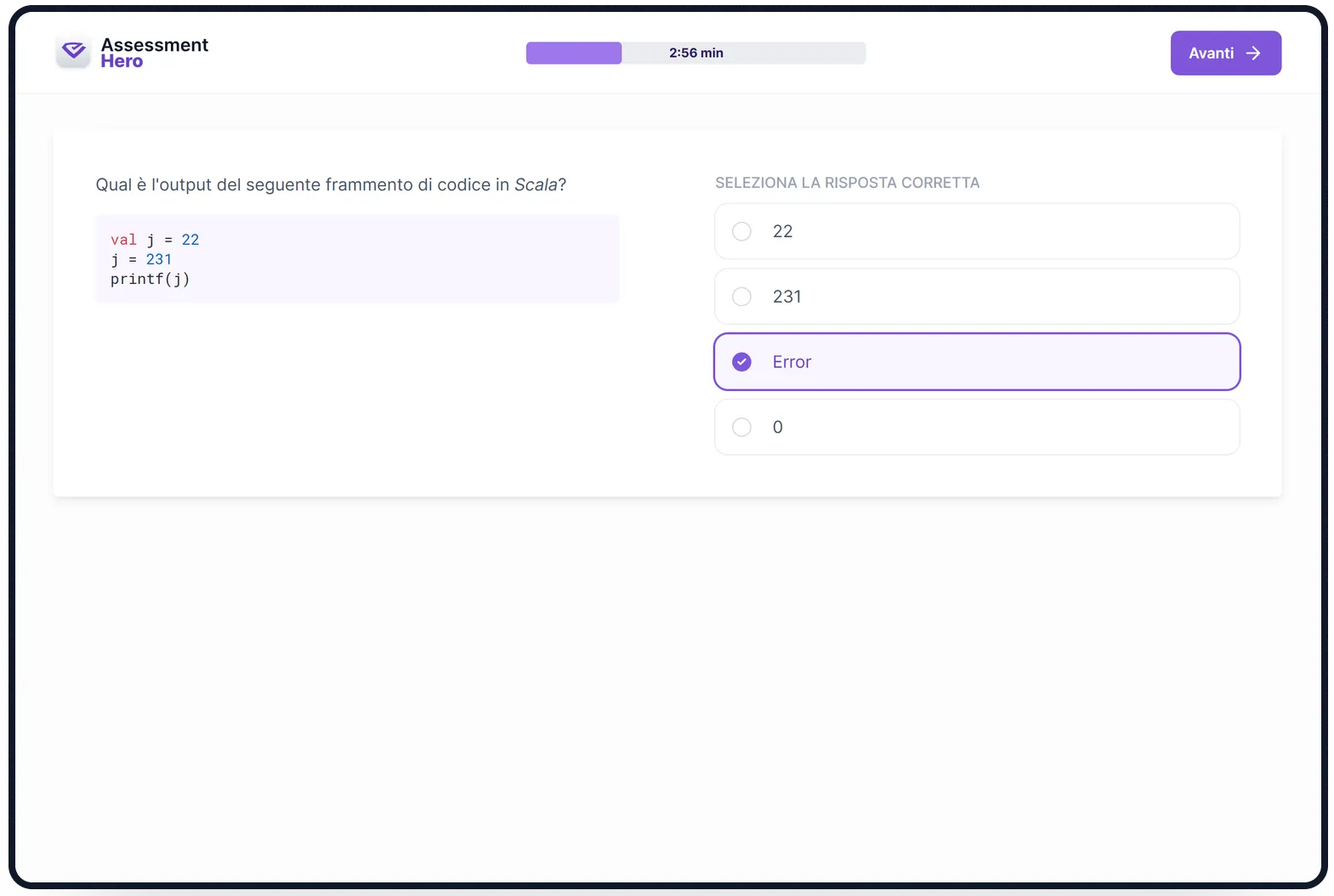 Scala online test