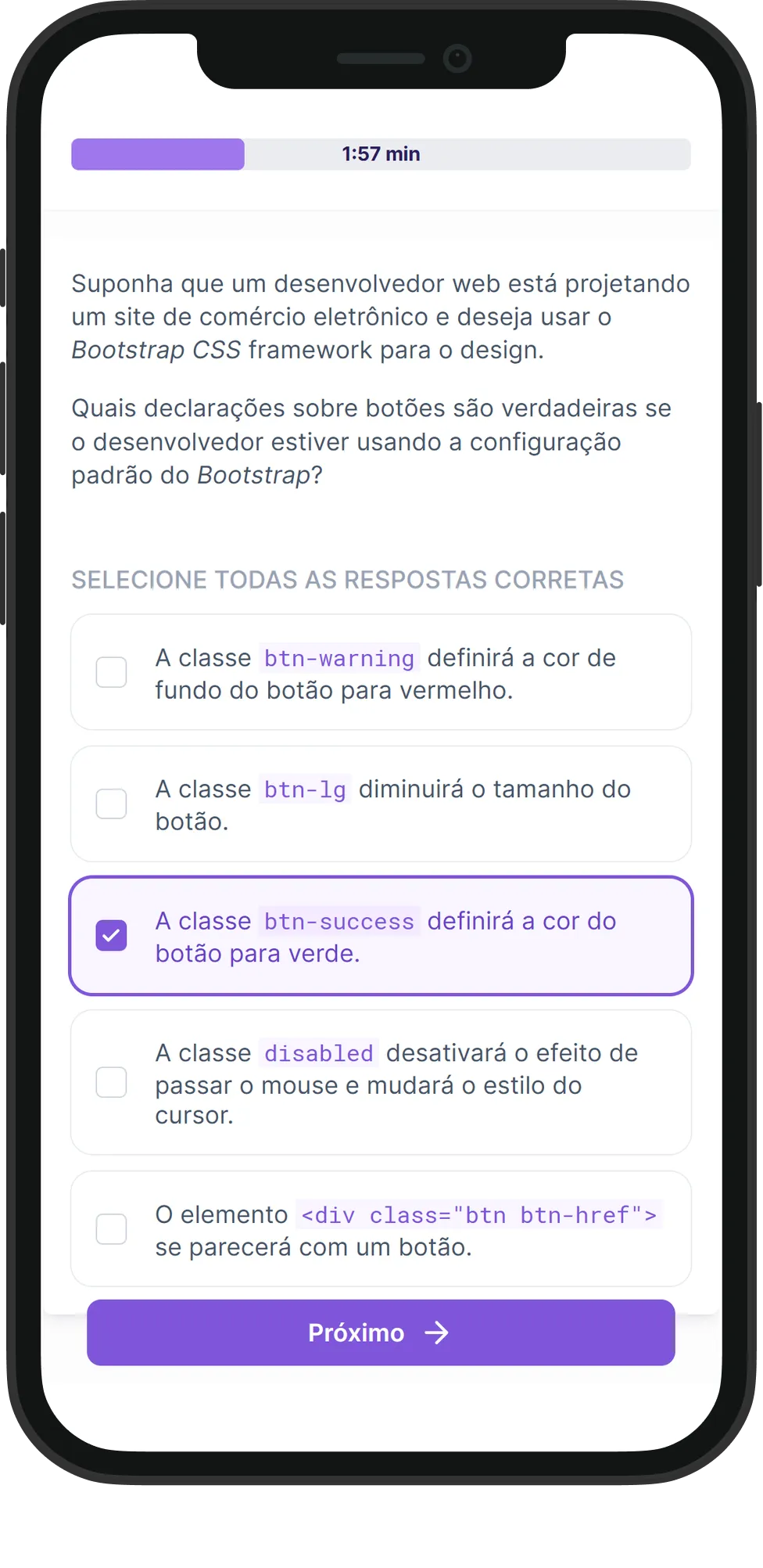 Mobile Bootstrap skill assessment