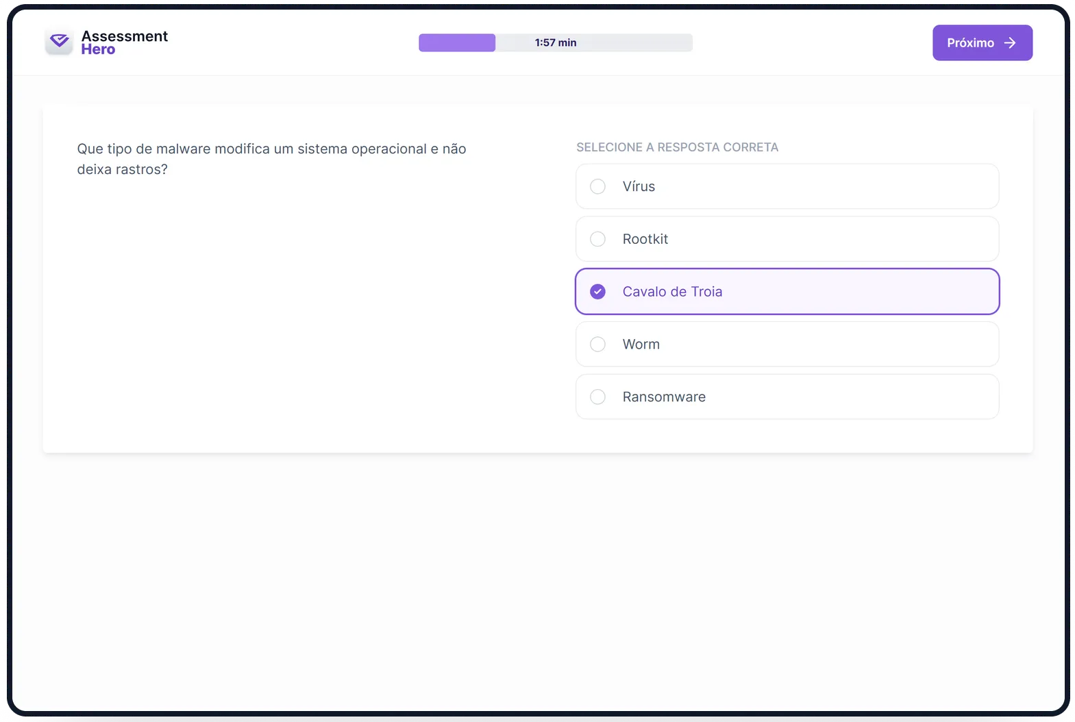 Cibersegurança online test