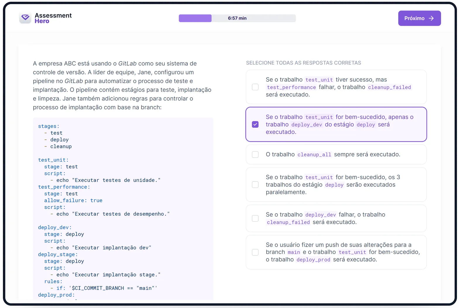 Gitlab online test