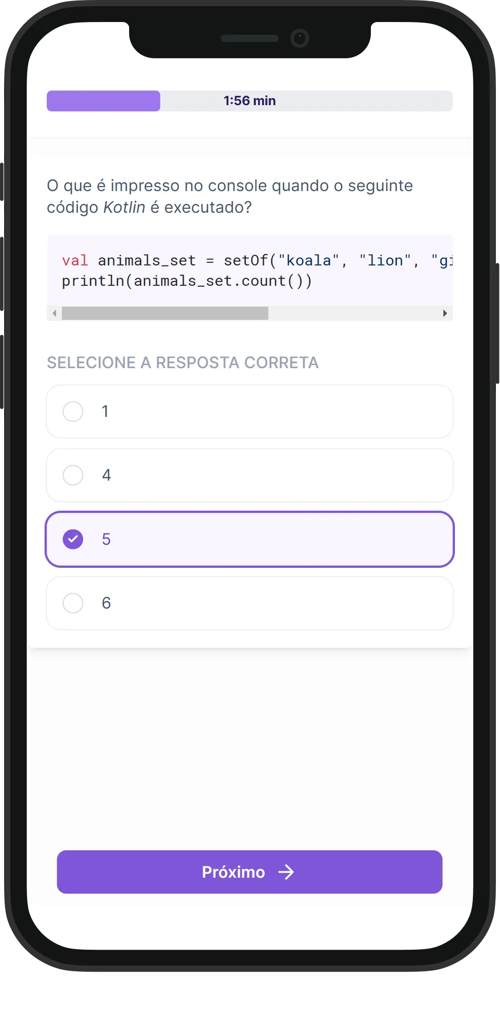 Mobile Kotlin skill assessment