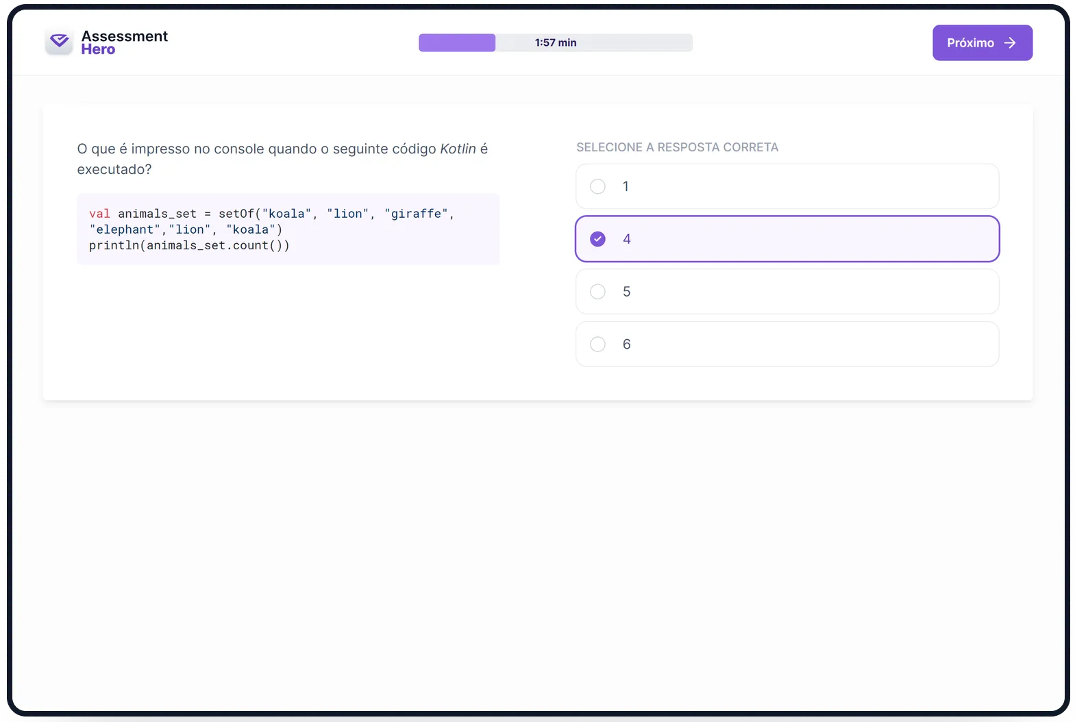 Kotlin online test