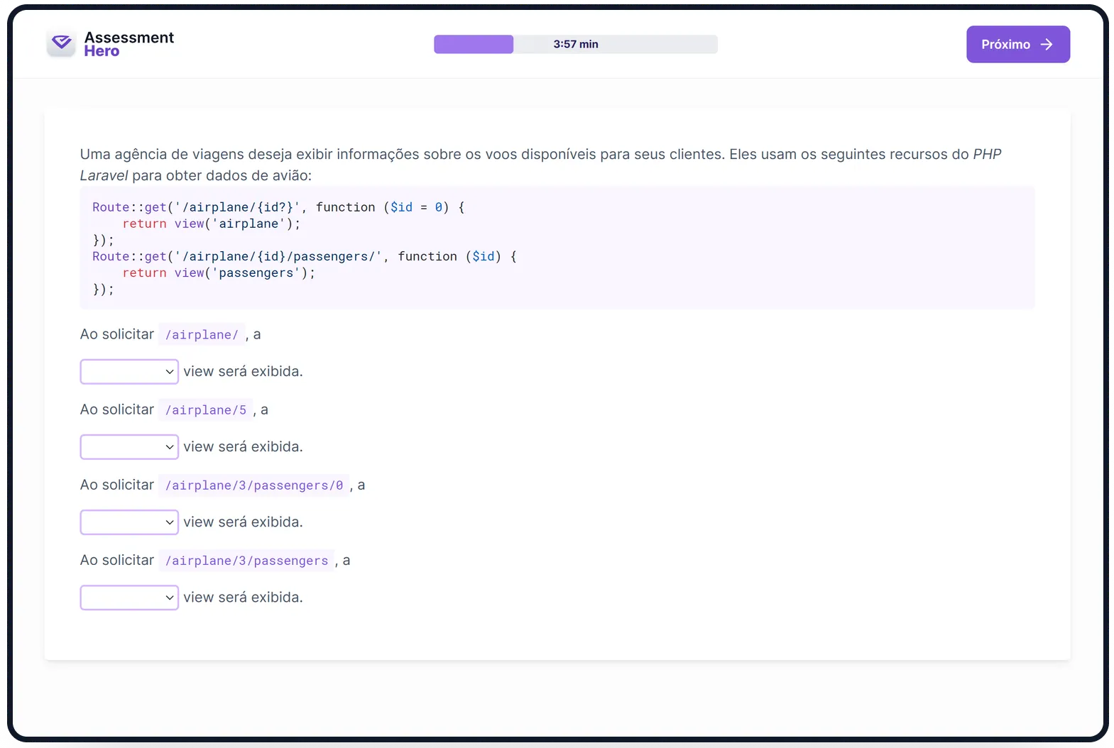 Laravel online test