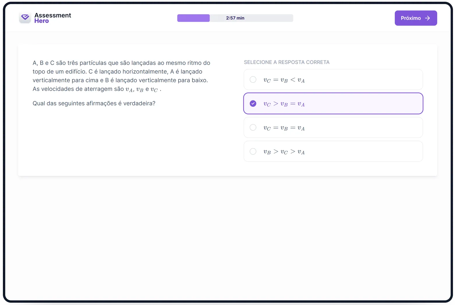 Engenharia Mecânica online test