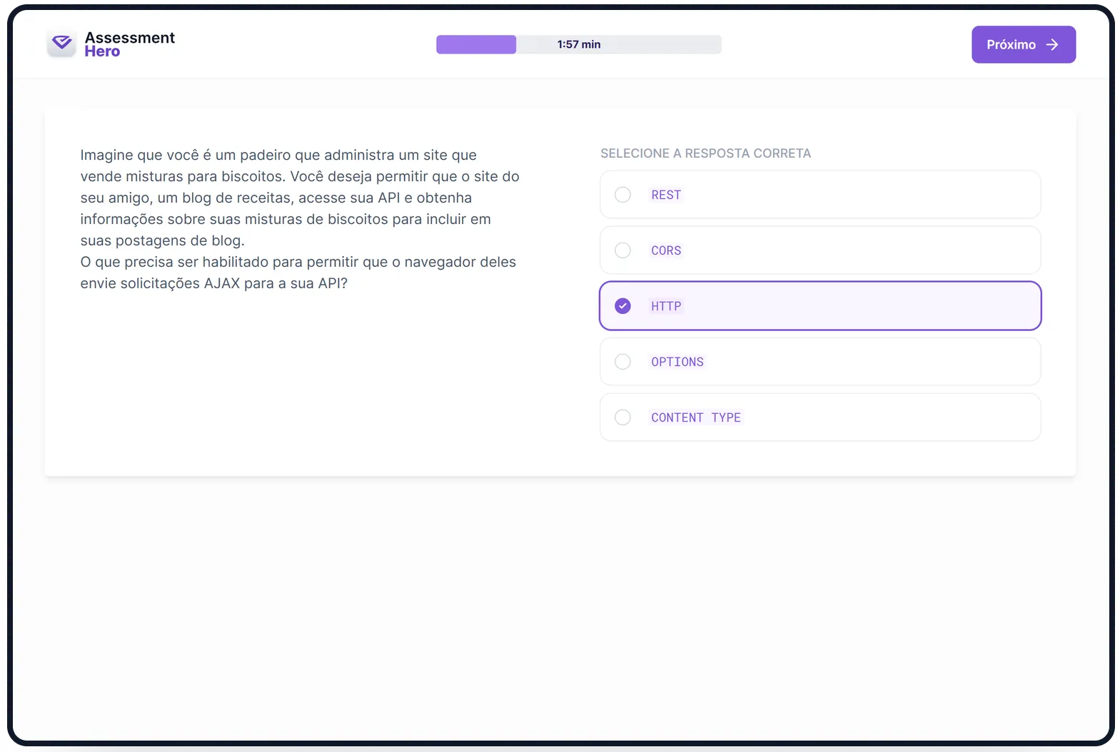 API REST & HTTP online test