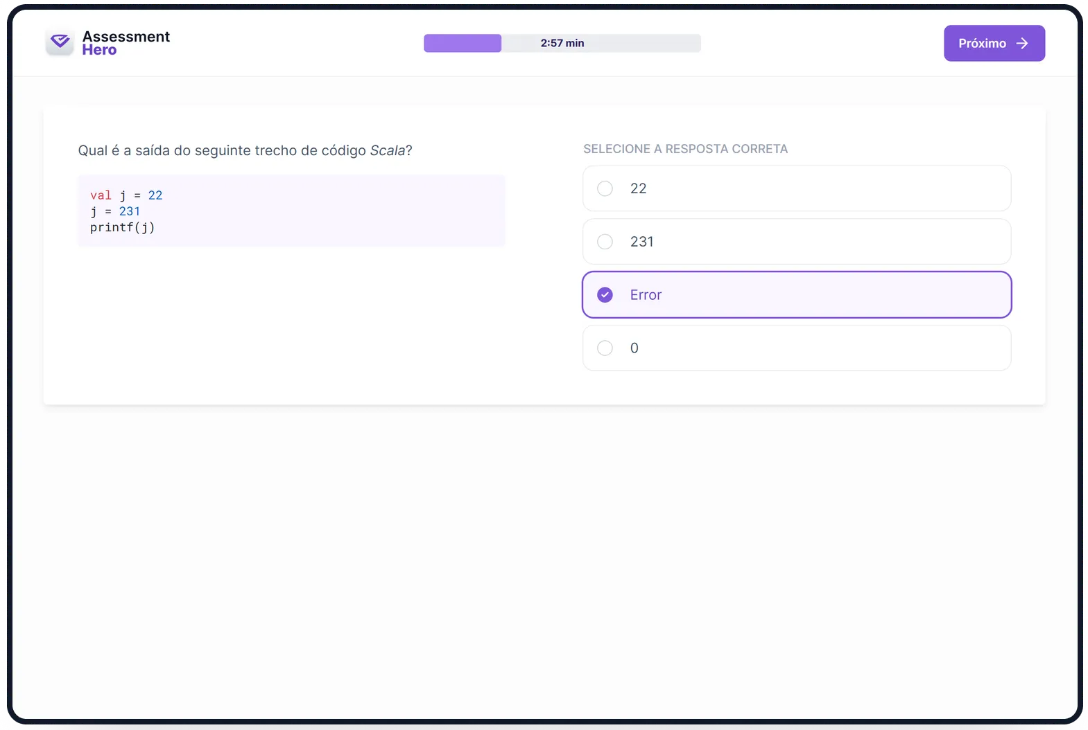Scala online test
