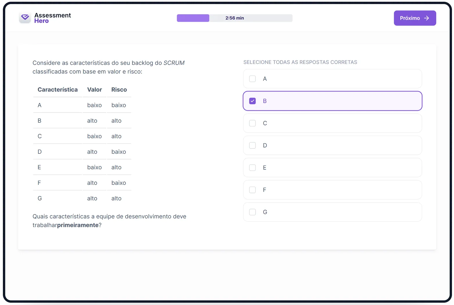 Scrum Master online test